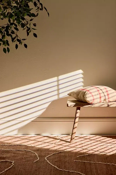 Ferm Living Gesso Jute Rug In Brown