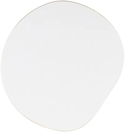Ferm Living Gold Small Pond Mirror In Brass