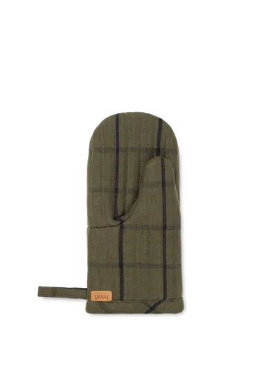 Ferm Living Hale Oven Mitt In Green