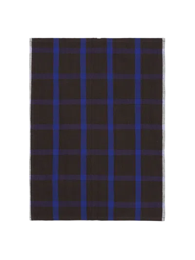 Ferm Living Hale Tea Towel In Black
