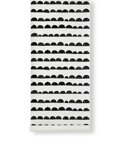 Ferm Living Half Moon Wallpaper In Black