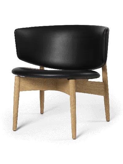 Ferm Living Herman Lounge Chair In Black