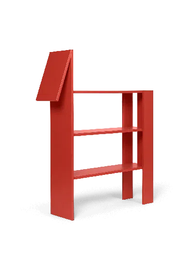 Ferm Living Horse Bookcase In Red