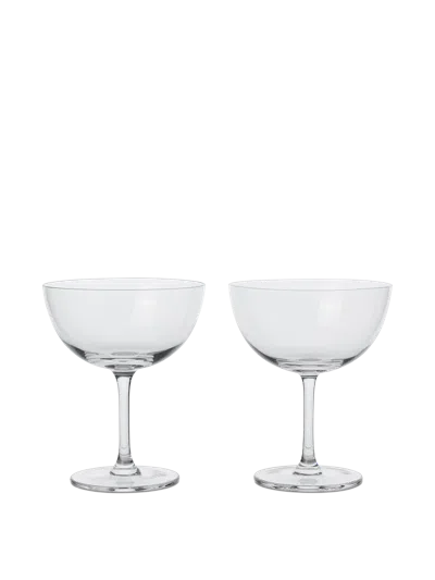 Ferm Living Host Cocktail Glasses In Animal Print