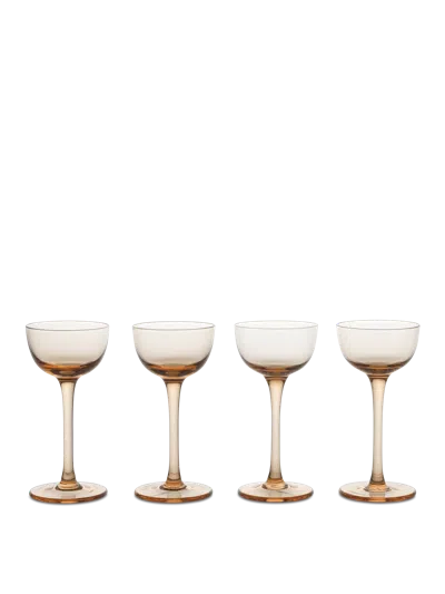 Ferm Living Host Liqueur Glasses In Neutral