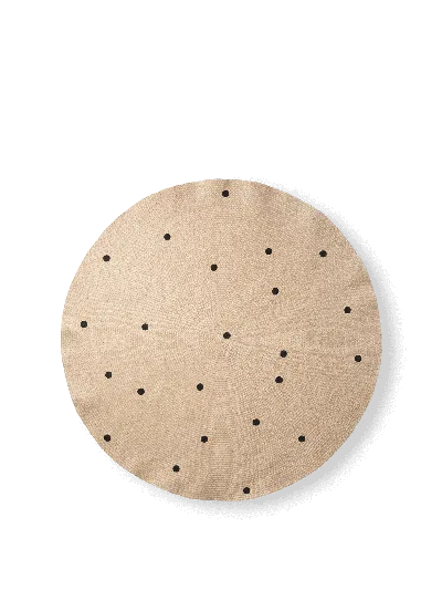 Ferm Living Jute Carpet In Neutral