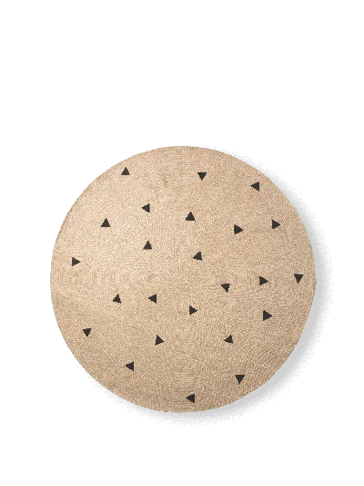 Ferm Living Jute Carpet In Neutral