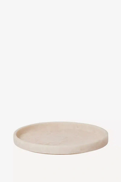 Ferm Living Large Round Mist Tray In Nude