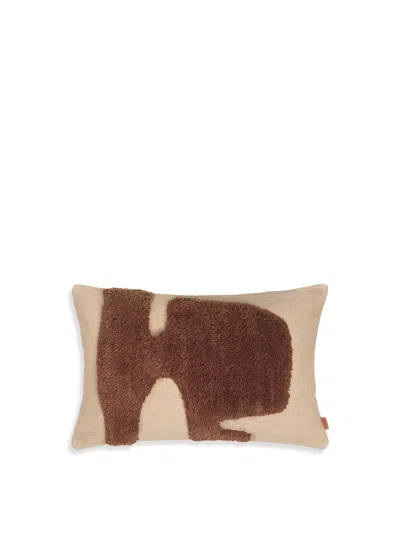 Ferm Living Lay Cushion In Sand / Sugar Kelp