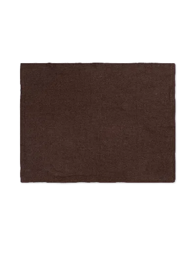 Ferm Living Linen Placemat In Brown