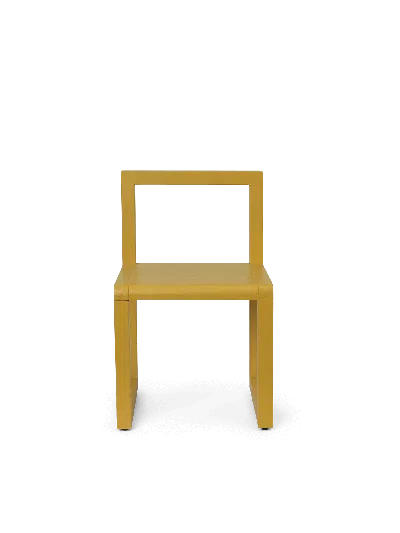 Ferm Living Little Architect Chair In Yellow