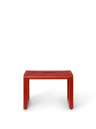 Ferm Living Little Architect Stool In Red