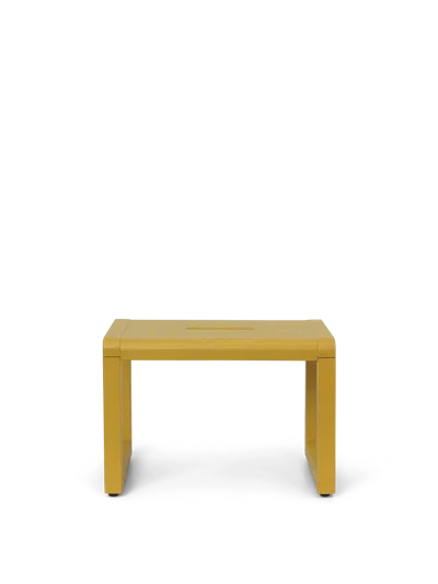 Ferm Living Little Architect Stool In Yellow