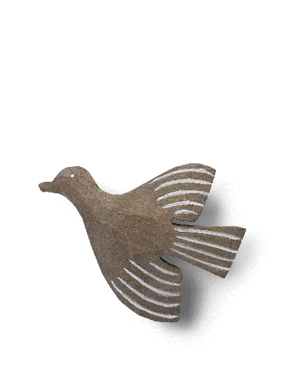Ferm Living Lola Bird Hook In Brown