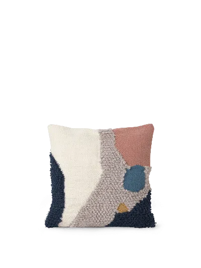 Ferm Living Loop Cushion In Multi