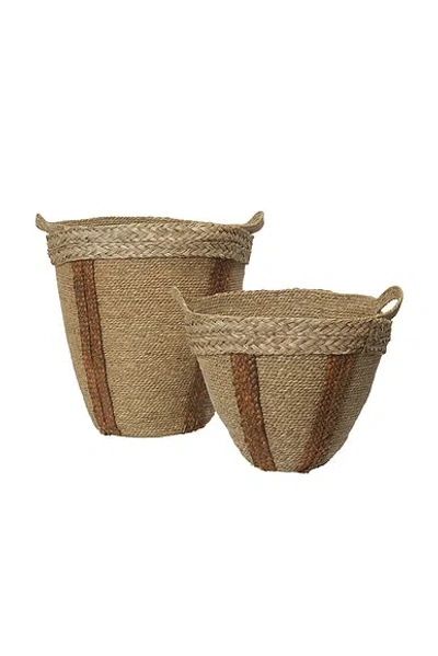Ferm Living Mar Woven Baskets