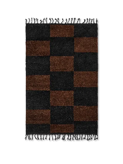 Ferm Living Mara Knotted Rug In Multi