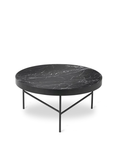Ferm Living Marble Table In Black