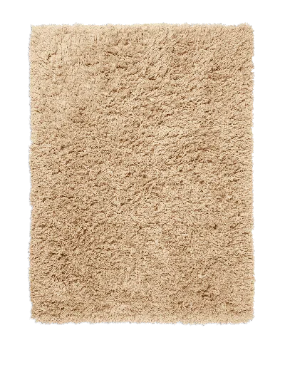 Ferm Living Meadow High Pile Rug In Brown