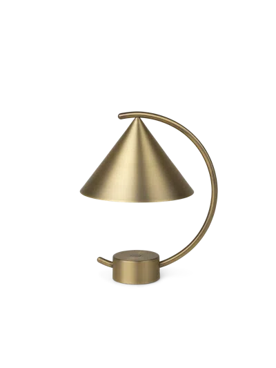 Ferm Living Meridian Lamp In Gold