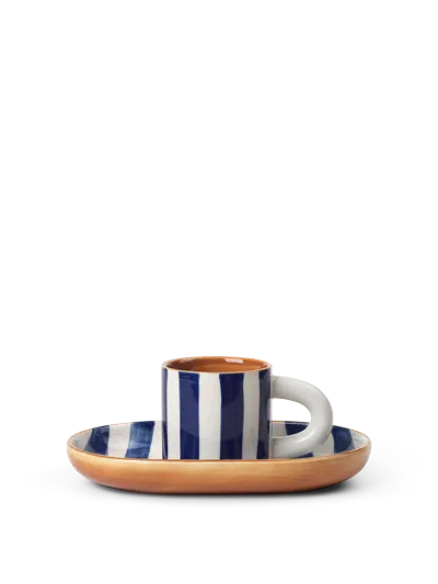 Ferm Living Milu Snack Set In Blue