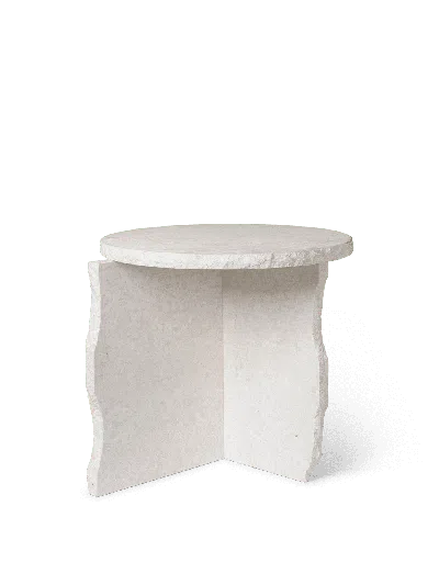 Ferm Living Mineral Sculptural Table In Neutral
