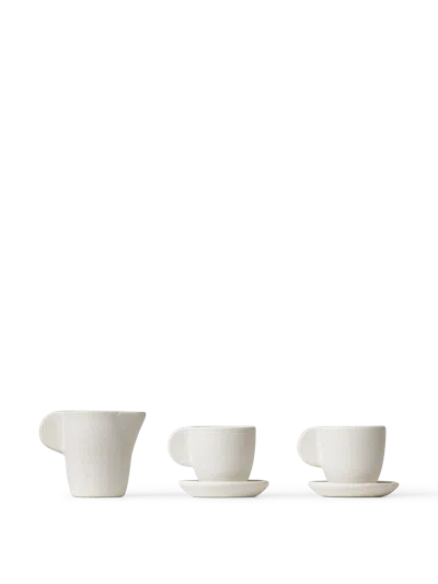 Ferm Living Miniature Tea Set In Neutral