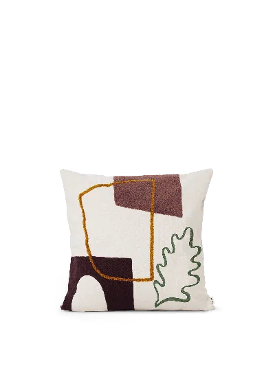 Ferm Living Mirage Cushion Cover In Neutral
