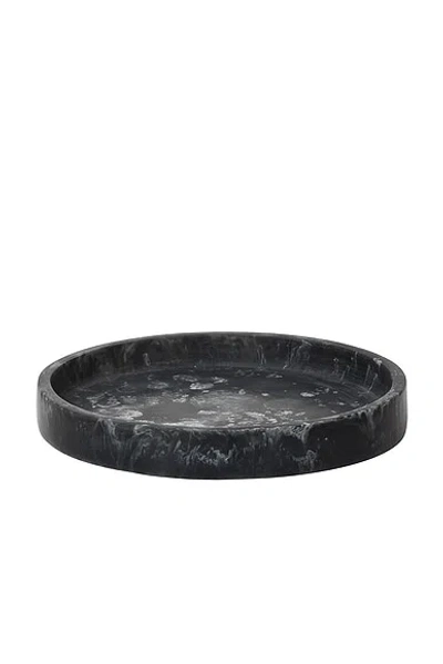 Ferm Living Mist 020 Round Tray In Black
