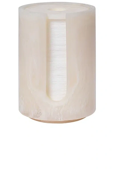 Ferm Living Mist Cotton Pad Holder In White