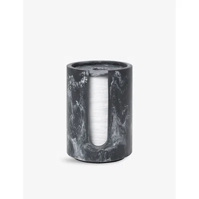 Ferm Living Mist Resin Cotton Pad Holder In Gray