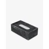 Ferm Living Mist Resin Tissue Box In Gray