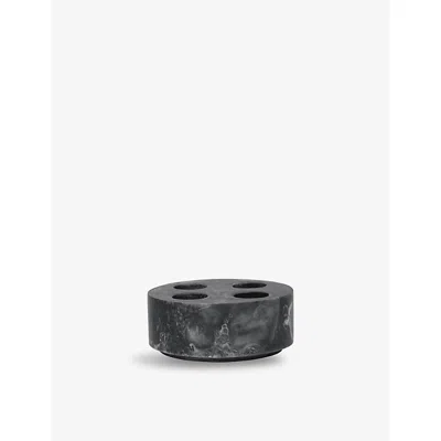 Ferm Living Mist Resin Toothbrush Holder In Grey