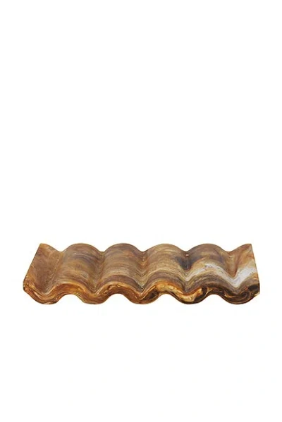 Ferm Living Mist Soap Dish In Brown