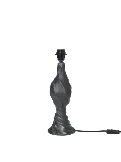 Ferm Living Moltan Lamp Base In Black