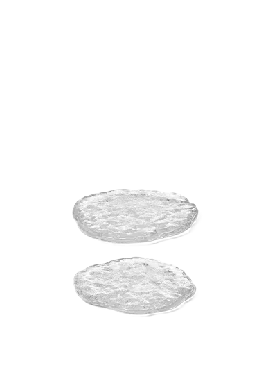 Ferm Living Momento Glass Stones In White