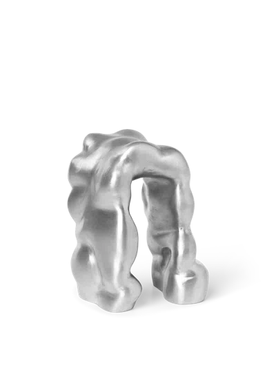 Ferm Living Morf Sculpture In Metallic