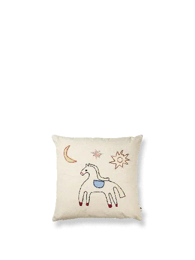 Ferm Living Naive Cushion In Neutral