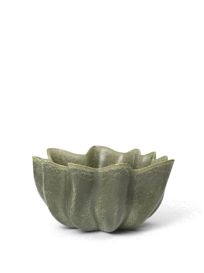 Ferm Living Nium Bowl In Green