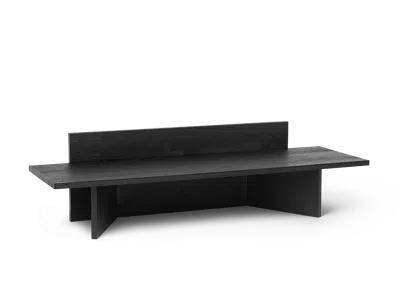 Ferm Living Oblique Bench In Black