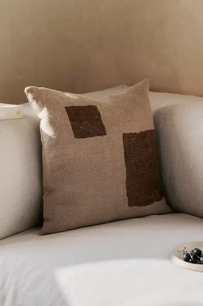 Ferm Living Oleo Washed Linen Square Cushion