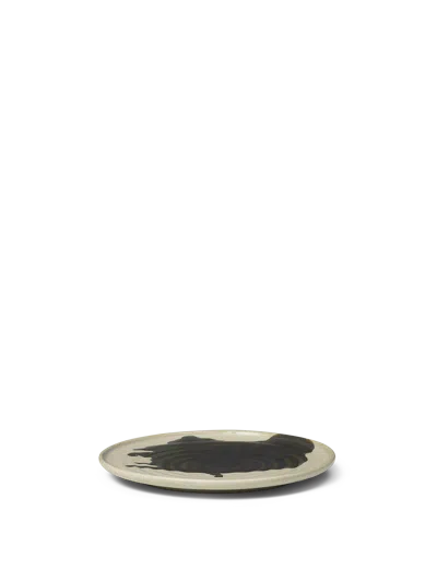 Ferm Living Omhu Plate In Neutral