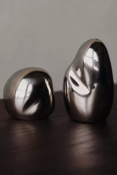 Ferm Living Orevo Salt & Pepper Shakers In Gray