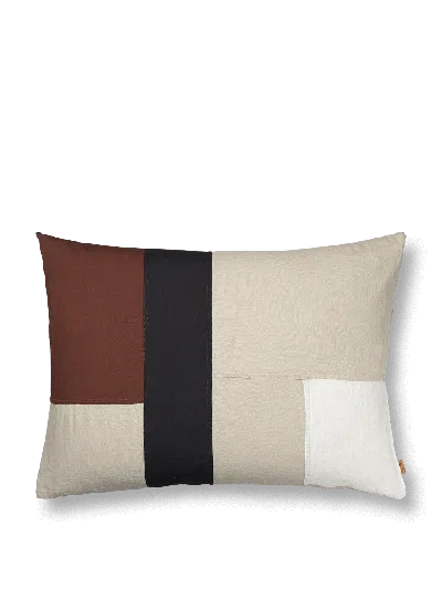 Ferm Living Part Cushion In Multi
