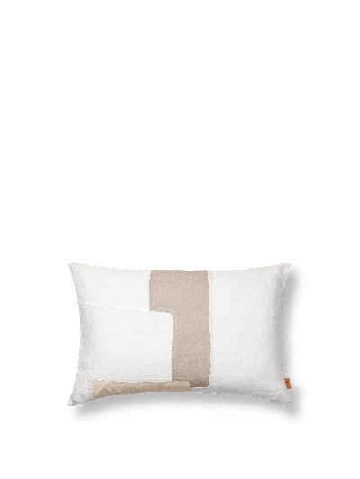 Ferm Living Part Cushion In Neutral