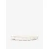 Ferm Living Plait Platter In Off-white