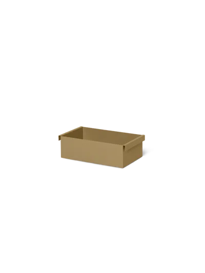 Ferm Living Plant Box Container In Brown