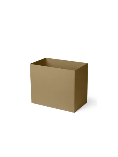 Ferm Living Plant Box Pot In Brown