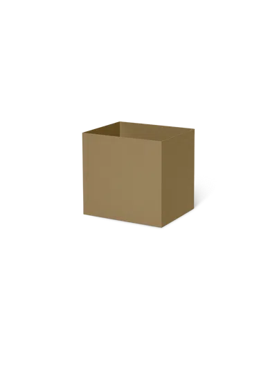 Ferm Living Plant Box Pot In Brown