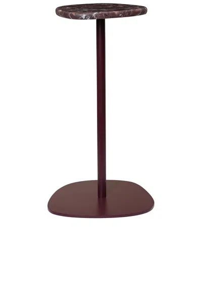Ferm Living Plyo Accent Table In Dark Grape